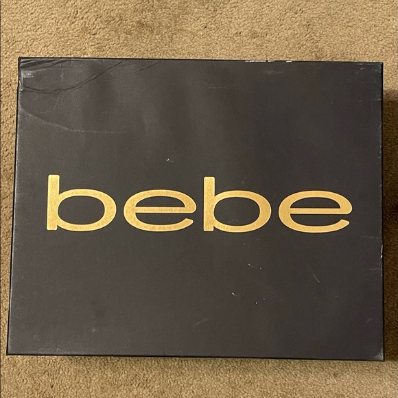BEBE Adalyyn Open Toe Bootie. Size 10 - Picture 3 of 5